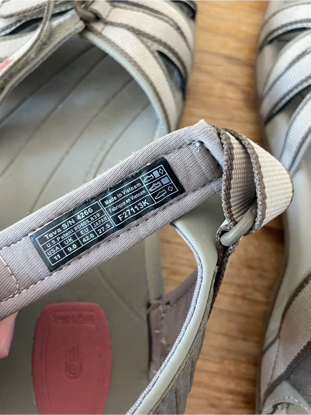 Teva Tirra Slingback Sandal Comfort Hiking Outdoor Sport Brown Pink Women’s 11 - Picture 6 of 8
